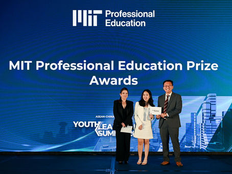 OSG YOUTH ALLIANCE AND MIT PROFESSIONAL EDUCATION LAUNCH THREE SCHOLARSHIPS FOR WINNERS OF THE ASEAN-CHINA-INDIA YOUTH LEADERSHIP SUMMIT 2024