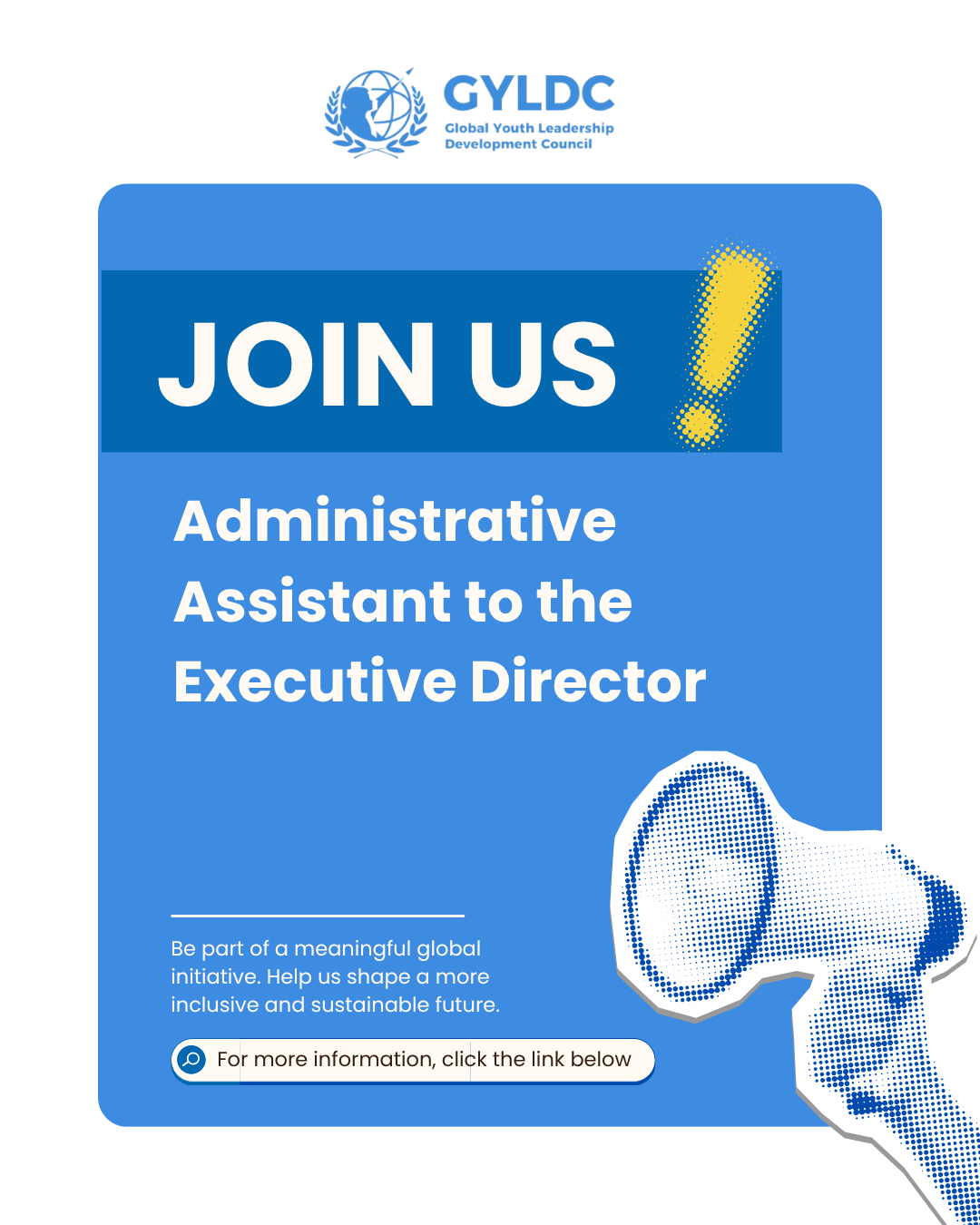 Recruitment Flyer - Administrative Assistant to Executive Director